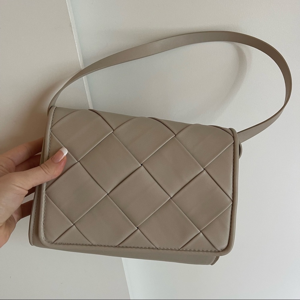 H&M tan handbag